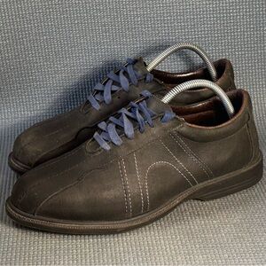 Allen Edmonds‎ Jack Nicklaus Golf Shoes Black Leather Lace Up Men’s Size 9 3E